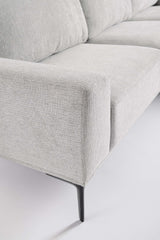 bizzotto bizzotto divano 3 posti washington con penisola grigio chiaro ean 8051836606296