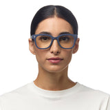 okkia okkia occhiale da lettura mod giovanni premontato soft touch spring anti luce blu magframe midnight diottrie 1 00 ean 8056211370717