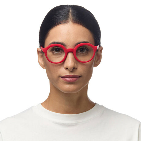 okkia okkia occhiale da lettura mod lauro premontato soft touch red diottrie 2 00 ean 8056211371059
