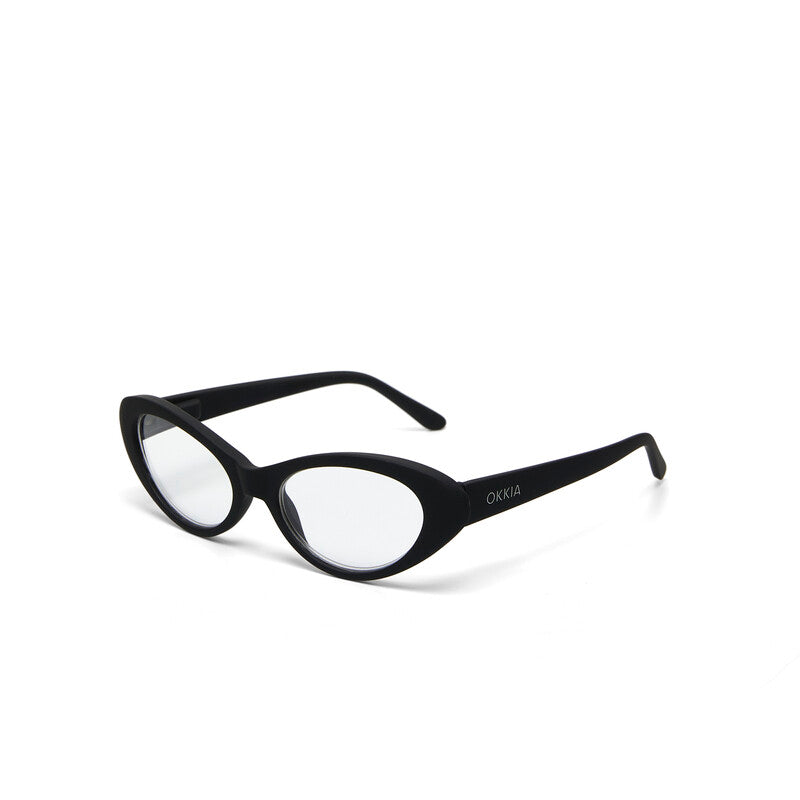 okkia okkia occhiale da lettura mod lina cat eye nero diottrie 3 00 ean 8055773199941