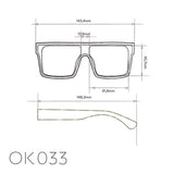 okkia okkia occhiale da sole premontato mod tokyo soft touch classic havana lenti verde ean 8056211375187