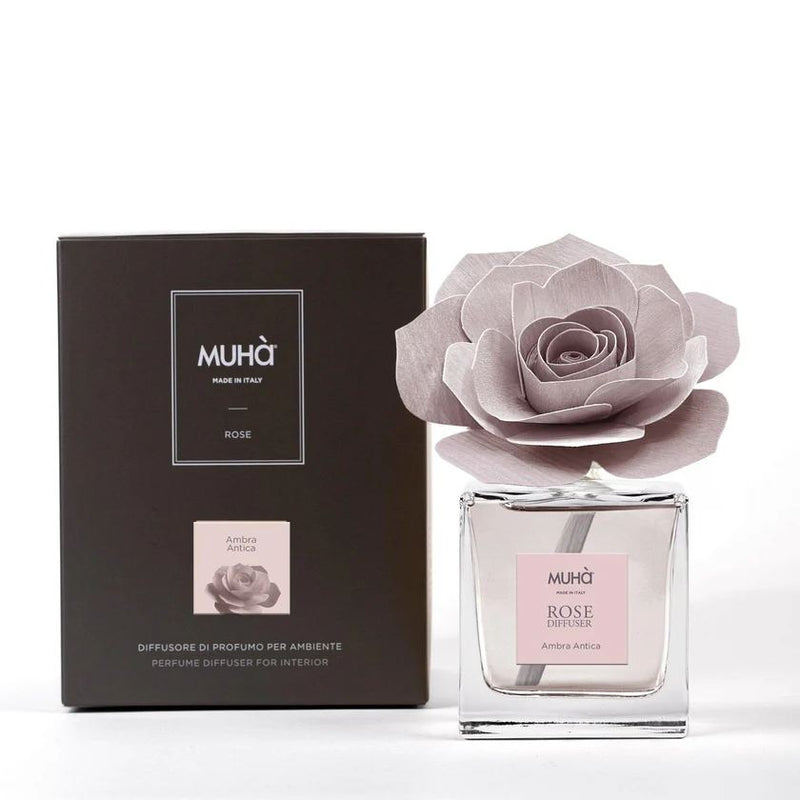 Muhà Difusor Perfumador Rosa Ámbar Antiguo 100 Ml