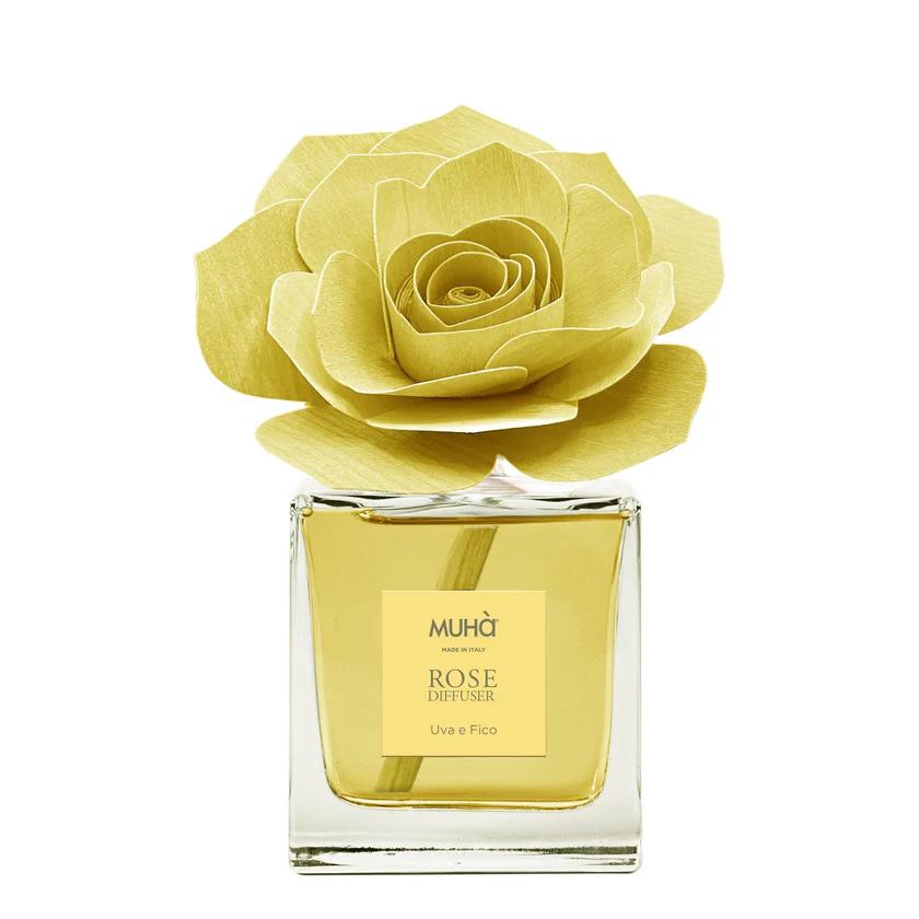 Muhà Difusor Perfumador Rosa Amarilla Uva e Higo 100ml