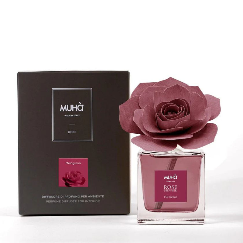 Muhà Difusor Perfumado Rosa Burdeos Granada 100 Ml