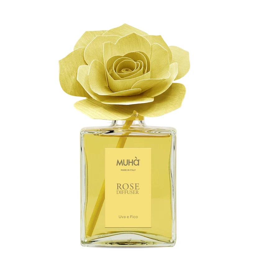 Muhà Difusor Perfumador Rose Uva e Higo 200 ml