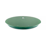 Alessi Báscula de Cocina Digital Plissé Verde en Resina Termoplástica y Vidrio Templado