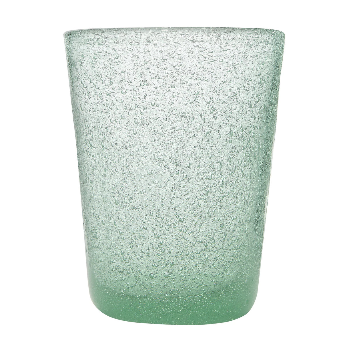 Vaso Zani Serafino Bicchiere Agua Jade 30cl en Pasta de Vidrio Hecho a Mano