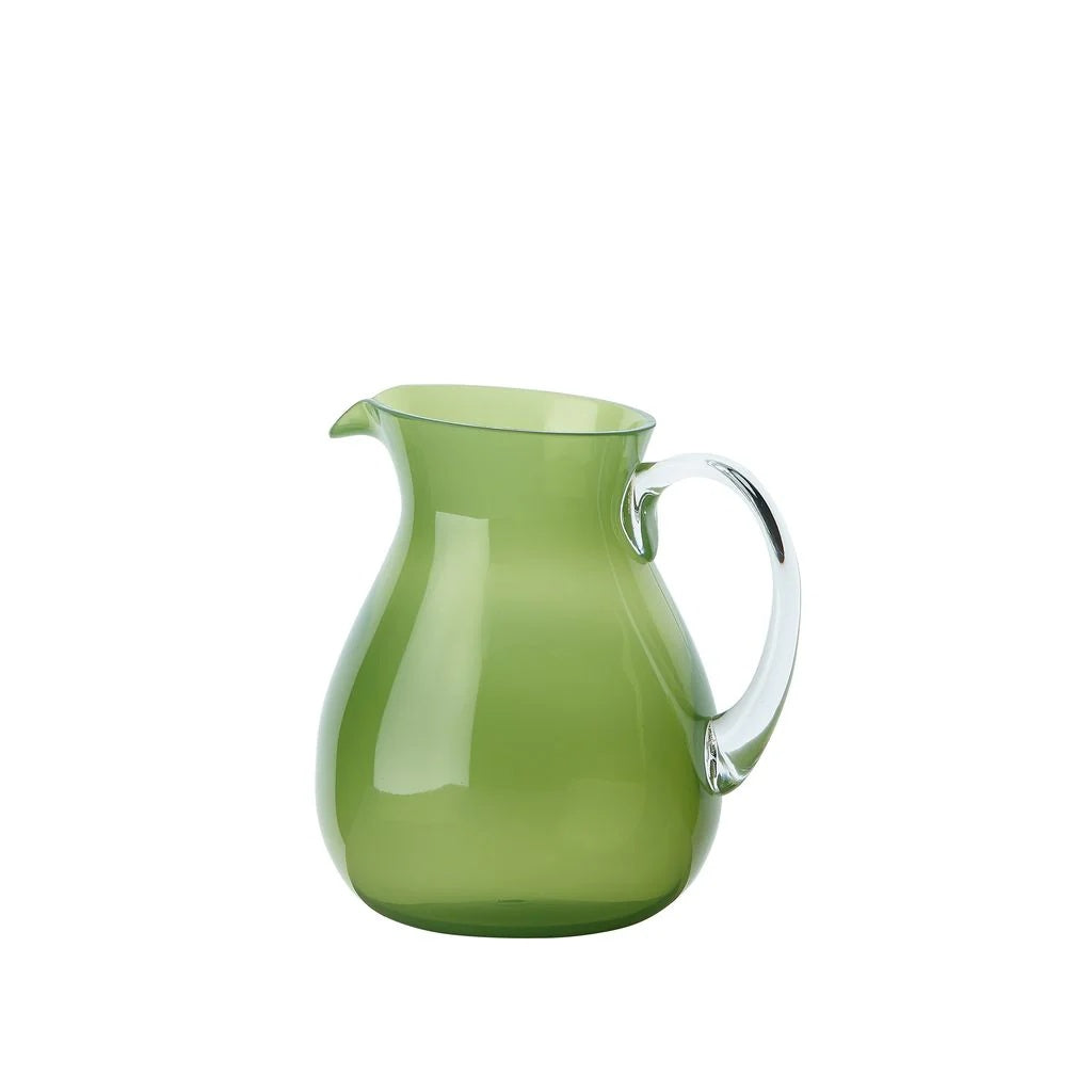 Jarra Zani Serafino Caraffa Small Pitcher Synth Color Lima en Metacrilato 1 Lt
