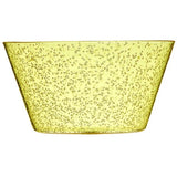 Zani Serafino Cuenco Mediano Memento Synth en Metacrilato D 20 Cm Color Amarillo