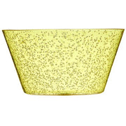 Zani Serafino Cuenco Mediano Memento Synth en Metacrilato D 20 Cm Color Amarillo