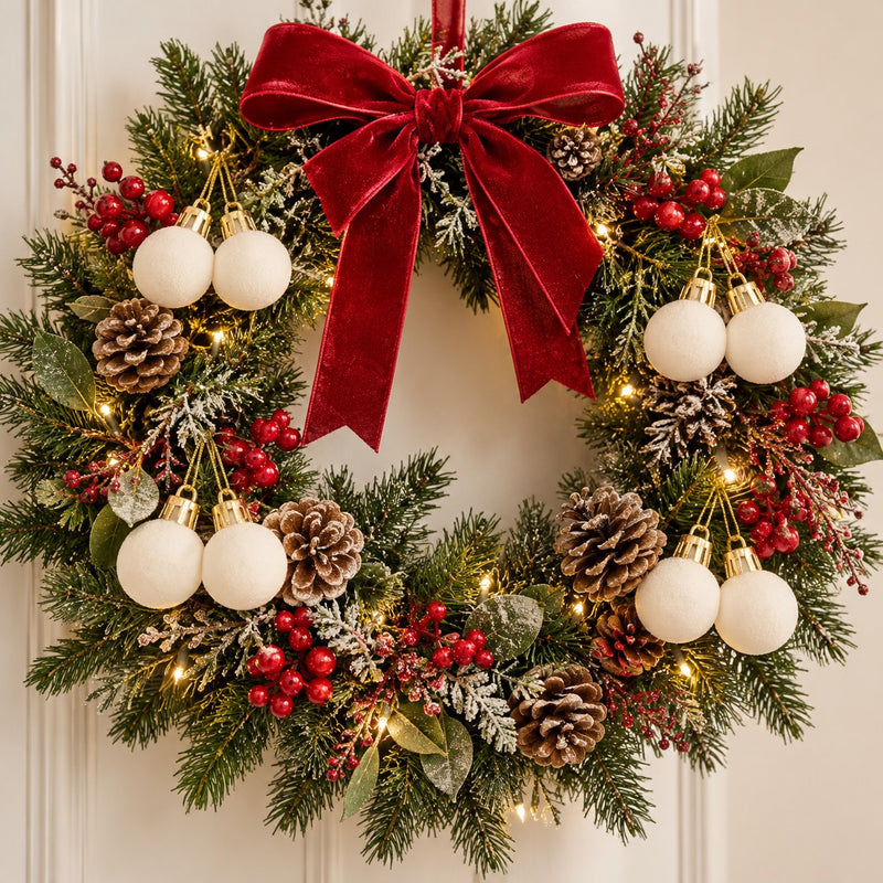 Piovaccari Set de 12 Campanillas Navideñas Blancas Ø2 cm – Campanillas Decorativas para Árbol de Navidad, Guirnaldas, Adornos y Manualidades