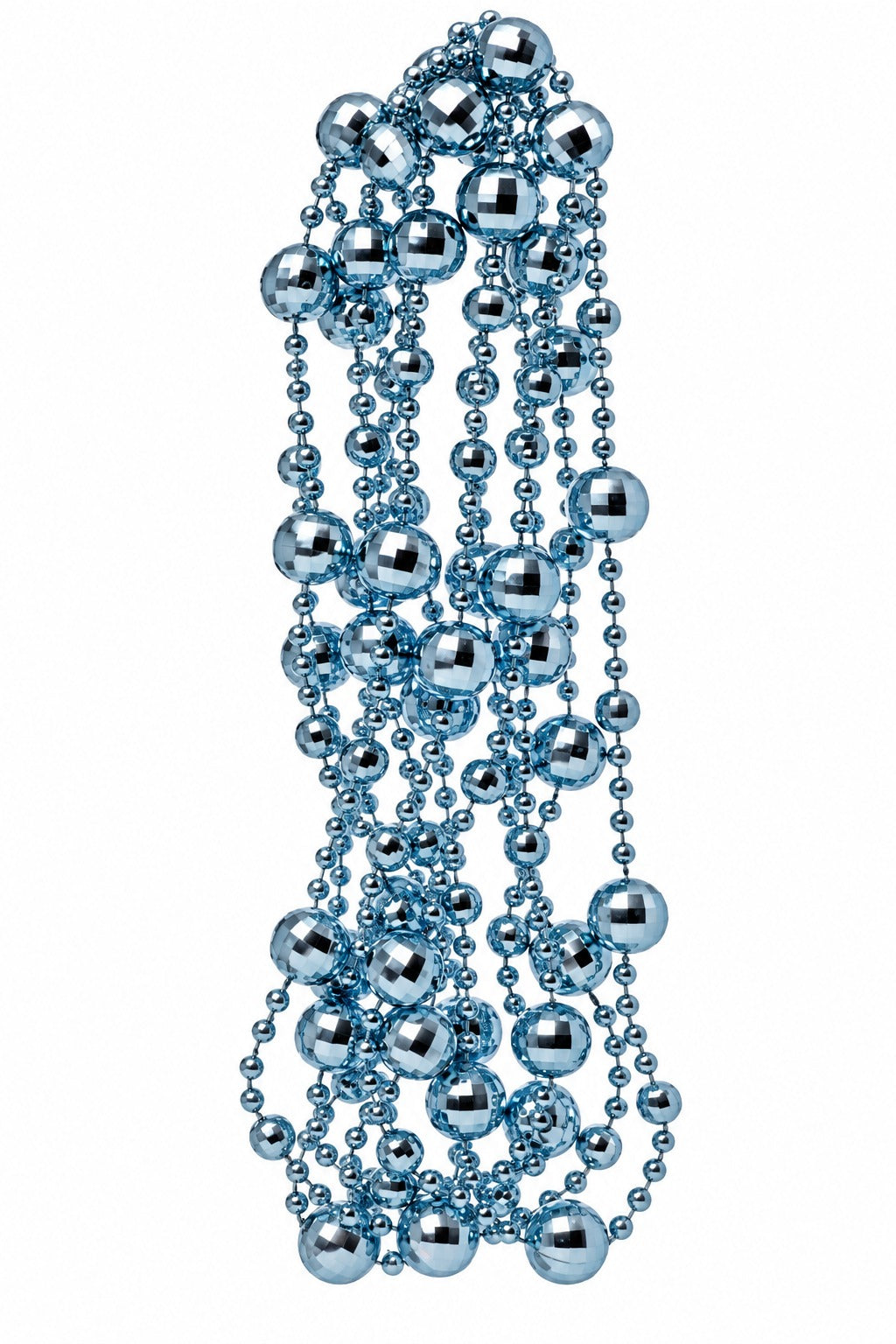 Collar ARPIMEX Navidad Perlas Plástico D 14 Mm 2,7 Mt Azul