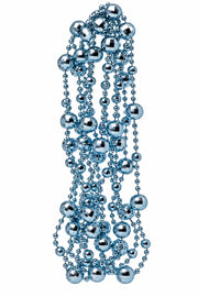 Collar ARPIMEX Navidad Perlas Plástico D 14 Mm 2,7 Mt Azul