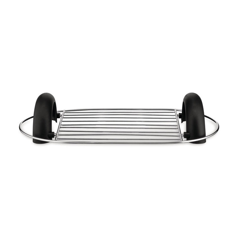 Tostador Alessi Toru Negro en Acero Inoxidable y Resina Termoplástica