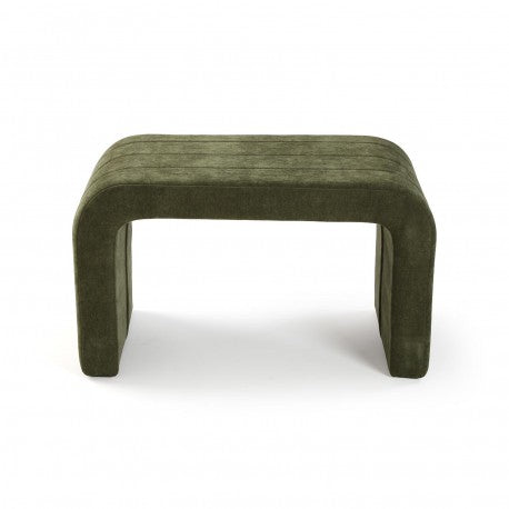 Banqueta Acolchada Verde Versa