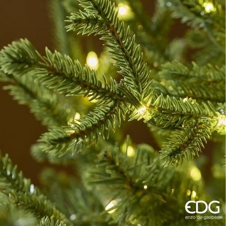 EDG Enzo De Gasperi Árbol de Navidad Pino Lucciole 2300 LED H.180 IP44 Verde