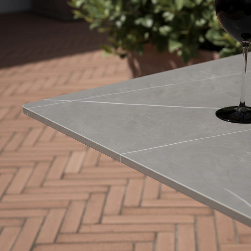 Piano Gres Marmo Grigio 80×80 – Dettaglio Venatura