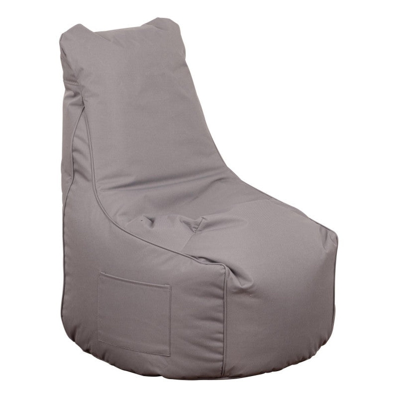Di.Mo Poltrona Sacco Layla Gris en Nylon + PVC