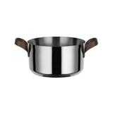 Alessi Edo Cacerola de Dos Asas en Acero Inoxidable Ø20 cm