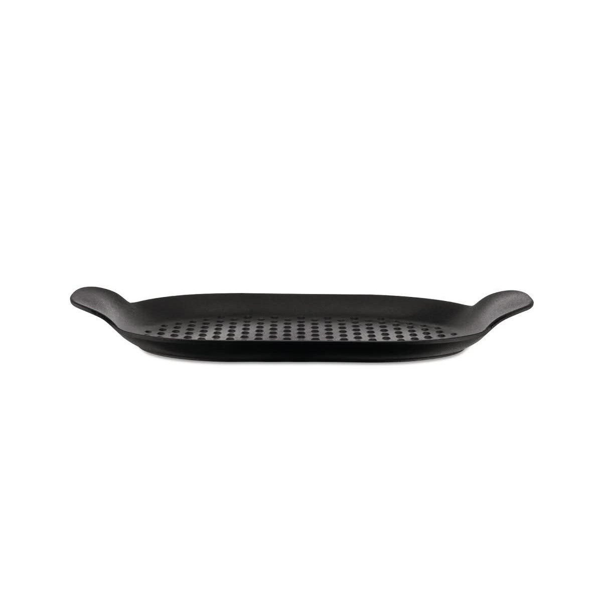 Alessi Plancha Edo en Hierro Fundido Negro