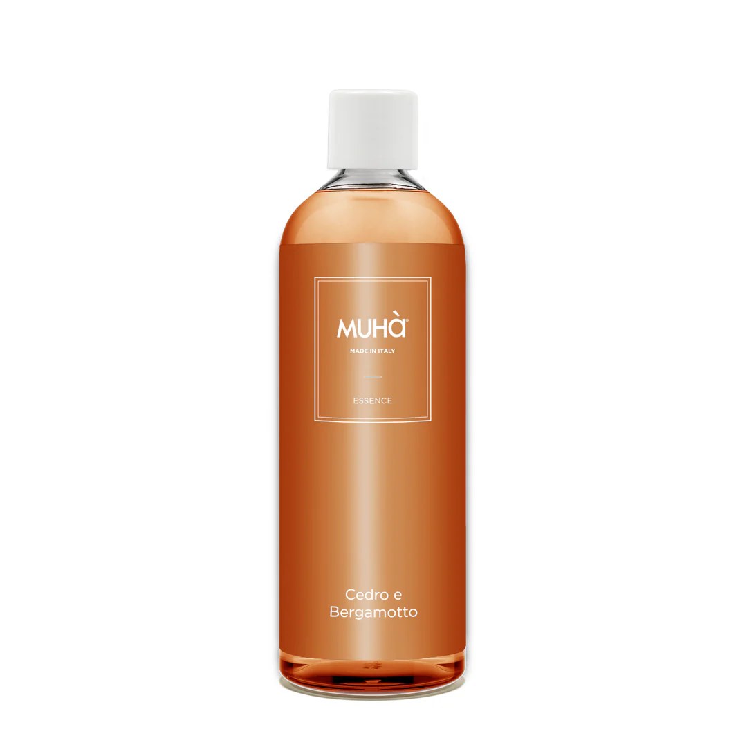 Muhà Recarga Essence Refill Difusor Cedro y Bergamota 500 Ml