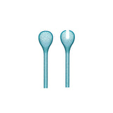 Zani Serafino Juego de Ensalada Salad Server Me Synth Metacrilato Turquesa