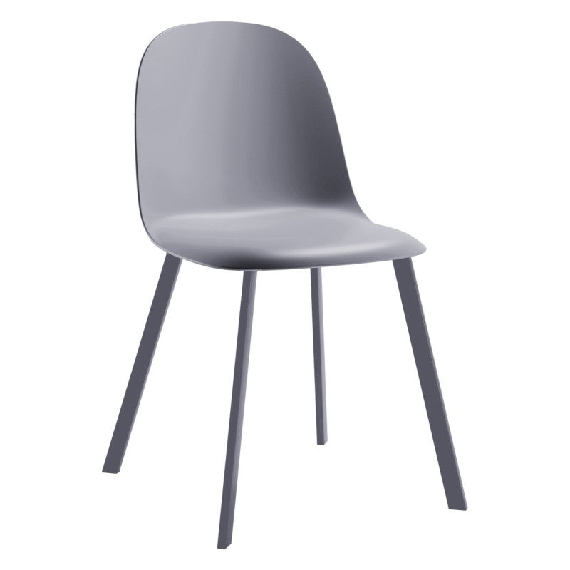 Dimo Silla Mael en PP Gris Claro