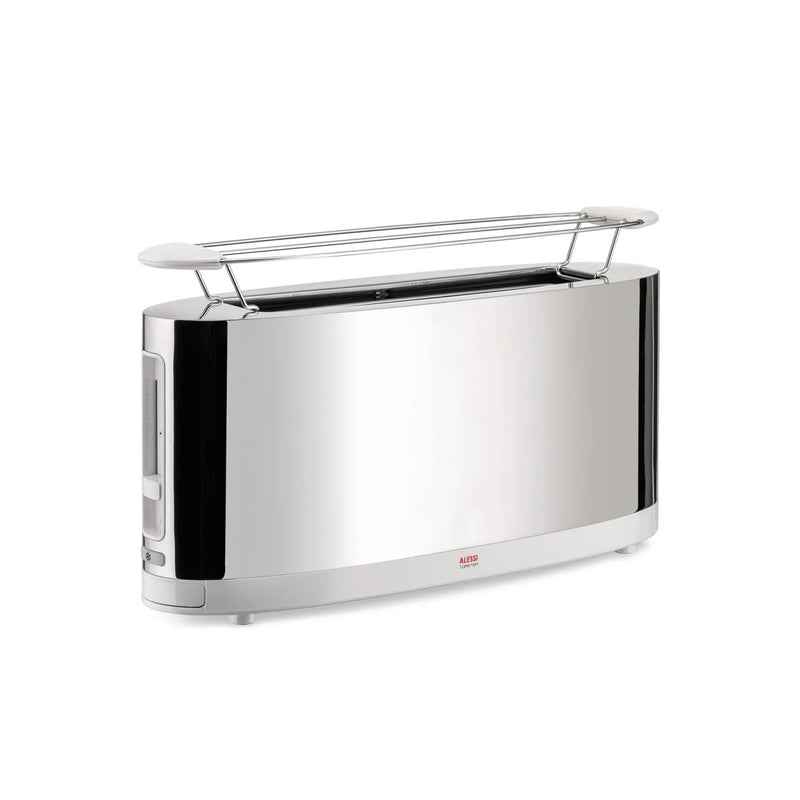 Tostador Alessi con Rejilla Calienta Tostadas Blanco