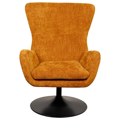 Sillón Dimo Melania en Tela Ocre