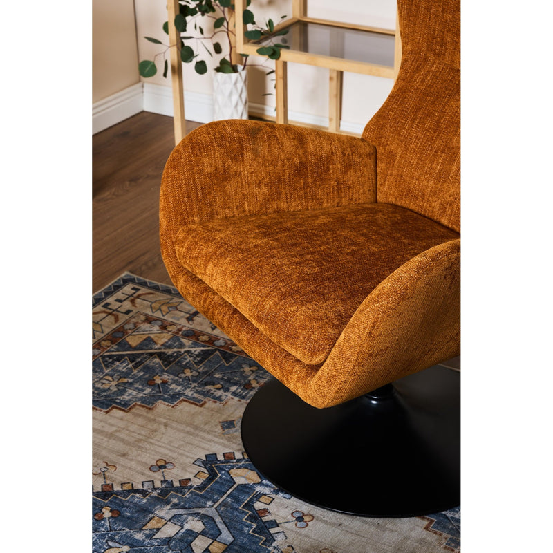 Sillón Dimo Melania en Tela Ocre
