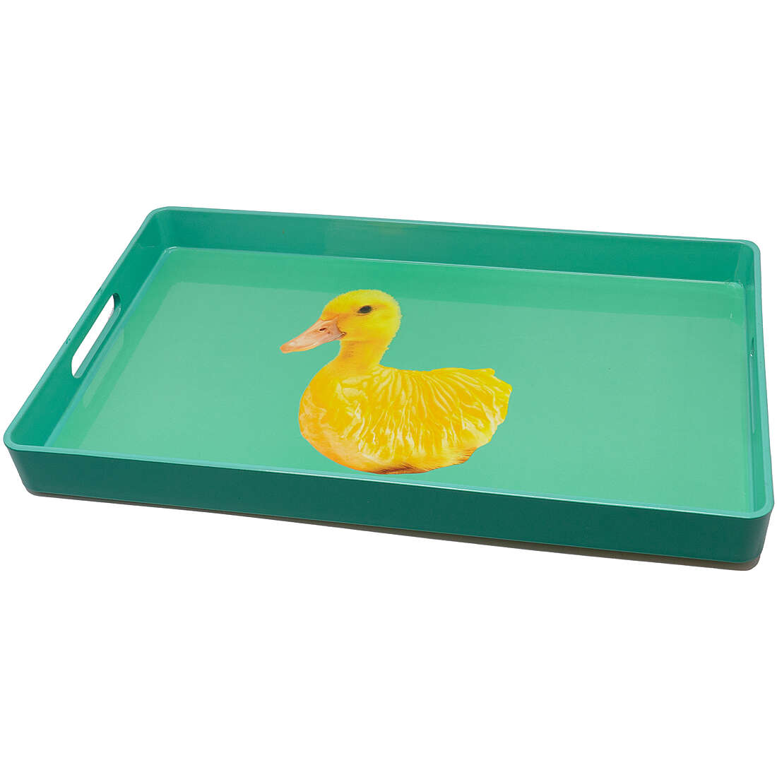 WD LifeStyle Bandeja Rectangular Decoración Patito 40x24 cm – Bandeja de Servir