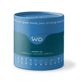 WD LifeStyle Vaso de Vidrio Borosilicato 250 ml Decoración Carpa