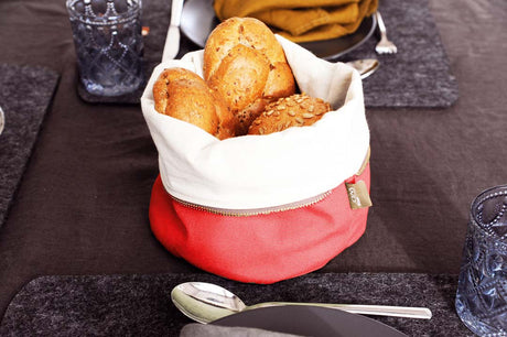 WD LifeStyle Bolsita Pan Riscaldable Algodón Rojo