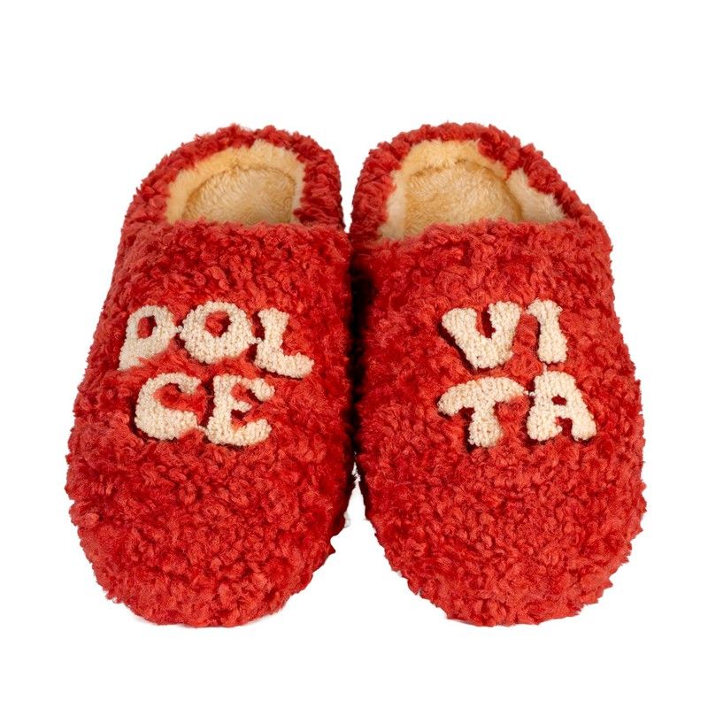 WD LifeStyle Pantofole di Natale Dolce Vita Taglia L/XL – Idea Regalo Natalizia