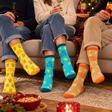 Calcetines WD LifeStyle Tema Drinks Talla Única – Idea de Regalo Navideño Original