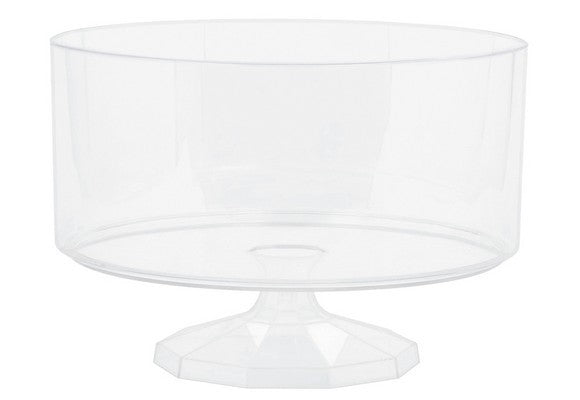 Bigiemme Contenitore Plastica Tondo Trasparente 18 x 13 Cm
