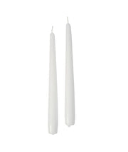 Cerería Di Giorgio Velas Cónicas Ø 2,2 cm Alt. 25 cm (10 Uds) - Blanco