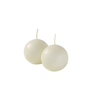 Cerería Di Giorgio Velas Esfera Ø 6 cm (6 Uds) - Crema