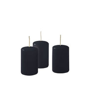 Cerería Di Giorgio Velas Ø 4 cm Al. 7 cm (12 Uds) - Negro