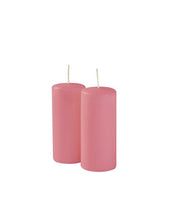 Cerería Di Giorgio Velas Ø 5 cm Alt. 12 cm (9 pz) - Rosa Bebé