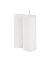 Cerería Di Giorgio Velas Ø 7 cm H. 20 cm (2 pz) - Blanco