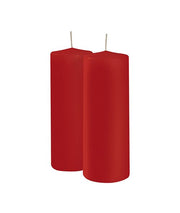 Cerería Di Giorgio Velas Ø 7 cm H. 20 cm (2 pz) - Rojo