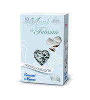 Crispo Confetti 500 gr Cuoricini Argento Mignon