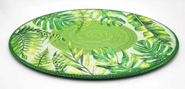 EasyLife Vassoio Ovale 50 x 35,5 Cm Bali Verde