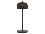 Zafferano Circe Lámpara de Mesa D 110 Mm H 300 Mm Negro Mate