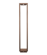 Zafferano Home Solar Terra Lámpara H 1000 Mm P 140 Mm L 140 Mm Corten
