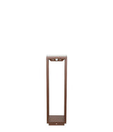 Zafferano Home Solar Terra Lampada H 500 Mm P 140 Mm L 140 Mm Corten