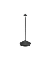 Zafferano Pina Pro Negro Mate - Lámpara de Mesa LED H29cm