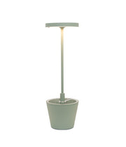 Zafferano Poldina Reverso Salvia - Lámpara de Mesa LED H35cm