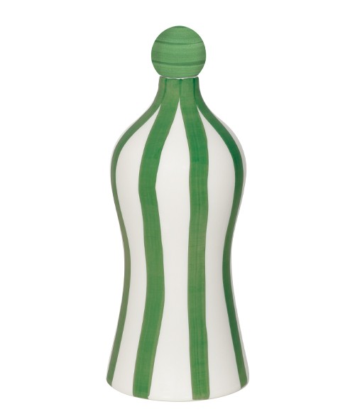 Zafferano Rayas Botella Lido D 110 Mm H 264 Mm Salvia